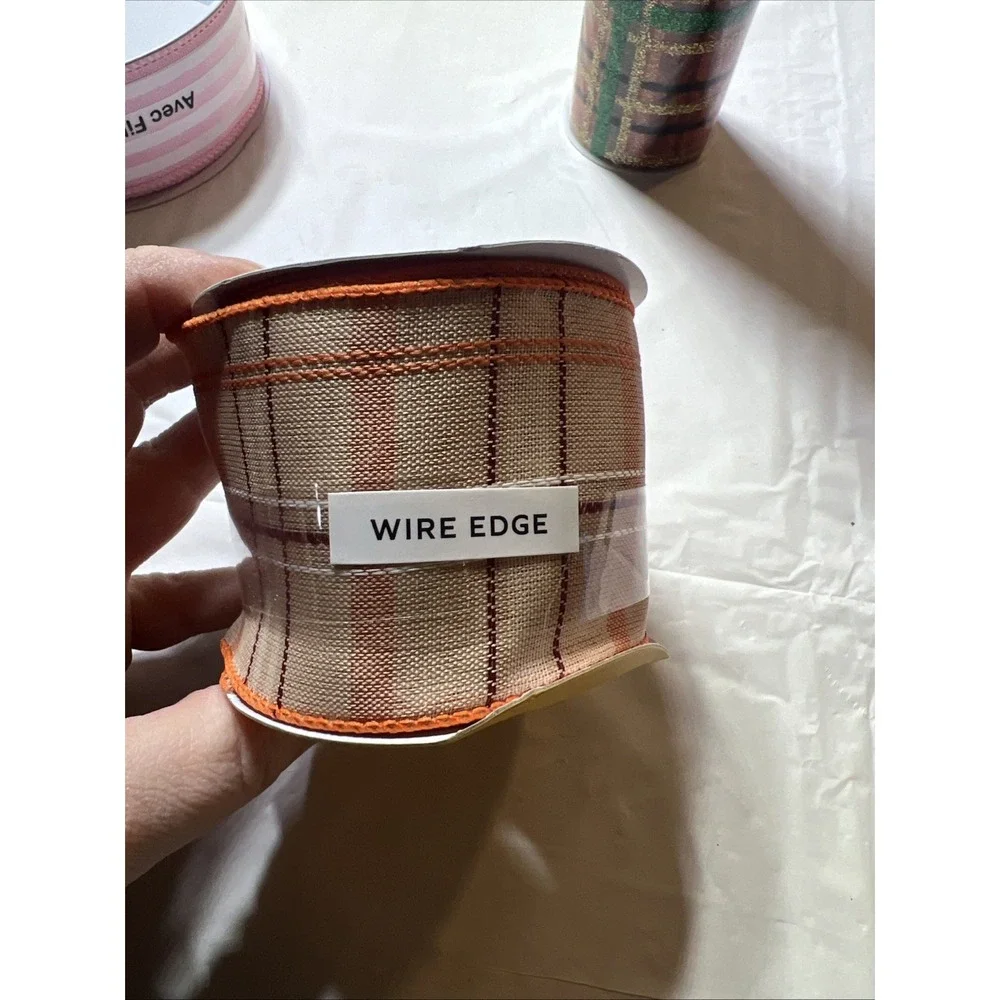 Lot Of 6 Rolls Of Crafting Ribbon #2